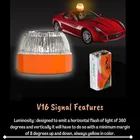 Автомобильный аварийный свет V16, сертифицированный Dgt вращающийся световой сигнал, аварийный Автомобильный свет, безопасность дорожного движения, предупреждающие огни светильник свет s V16 утвержденный DGT