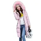 Большие зимние пальто с меховым воротником, женские пуховики, длинное облегающее однотонное пальто 2022, женские куртки, верхняя одежда, женские парки, одежда