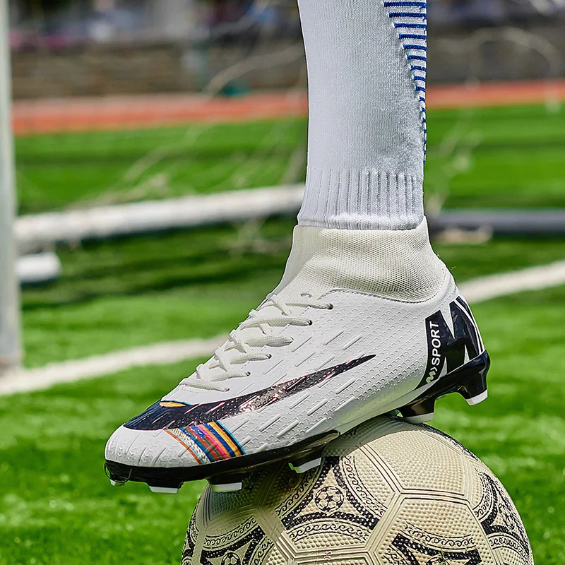 Новые цветные мужские футбольные бутсы Superfly 7 Elite SE FG CR7 Ronaldo ACC носок Tacos de futbol |