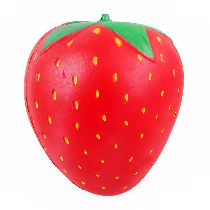 

25cm Jumbo Kawaii Fruit Strawberry Fries Squishy Cake Squeeze Toys Slow Rising Pillow Doll Scented Antistress Child Baby Toys