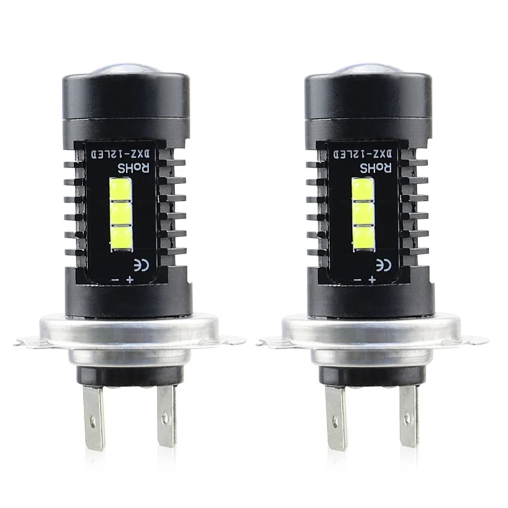 2PCS 12LED 60W LED Headlight Bulb Running Light Fixture H7 H8 H9 H11 Auto Replacement Parts Car Accessories | Автомобили и
