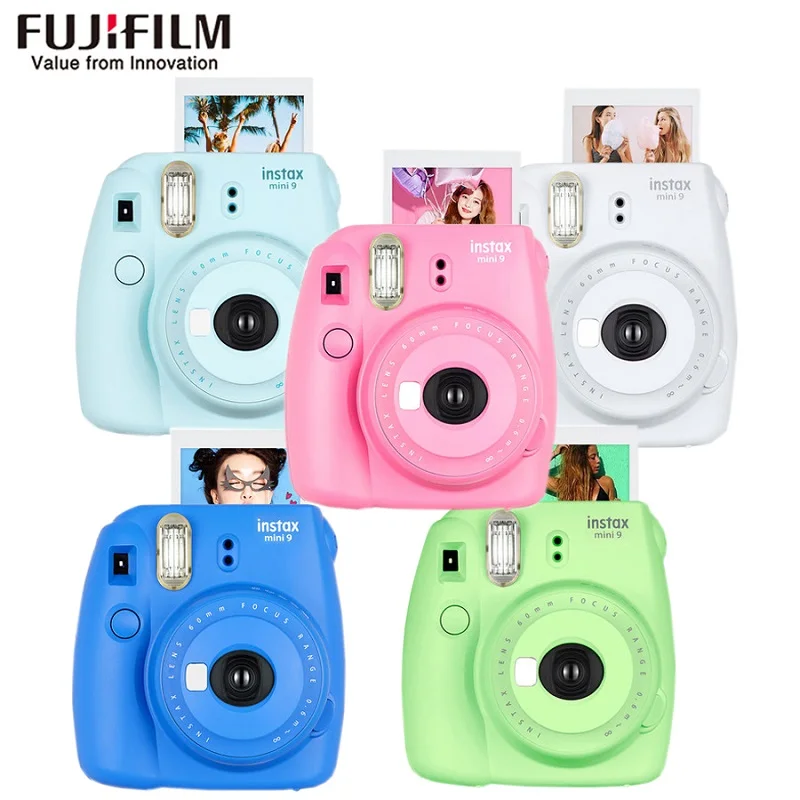 Оригинальная мгновенная фотокамера Fujifilm Fuji Instax Mini 9 + 20 листов пленка 8/9|Плёночные