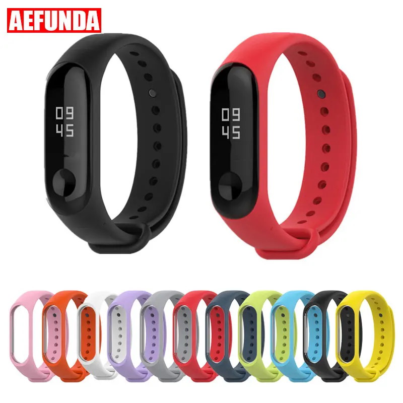Для Xiaomi mi Band 3 4 Ремешок Красочные Мягкие силиконовые сменные браслеты чехол для Xio mi Band 3 4 аксессуары для смарт-браслета