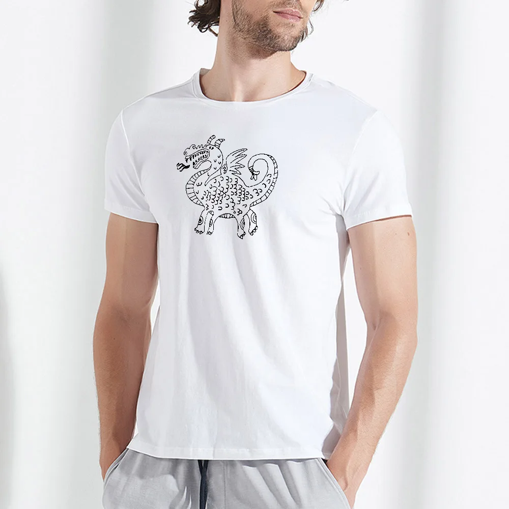 

Men's T Shirt Pattern Printed Summer Fashion Tee Short Sleeve Round Neck Casual T Shirt Men's Funny New Style Tops