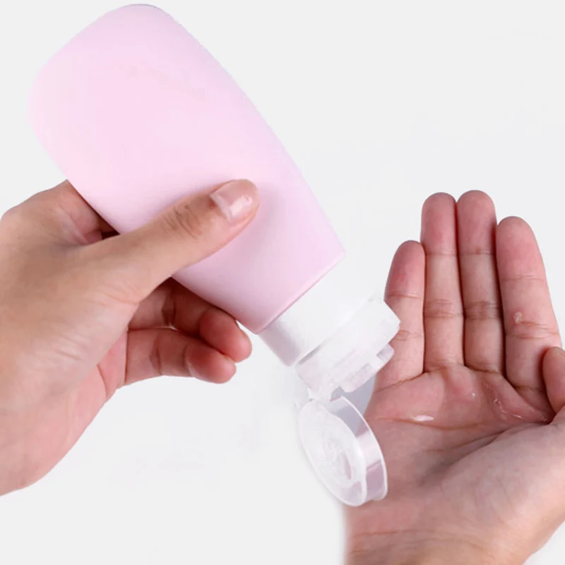 60/90 мл портативные многоразовые косметические контейнеры силиконовая