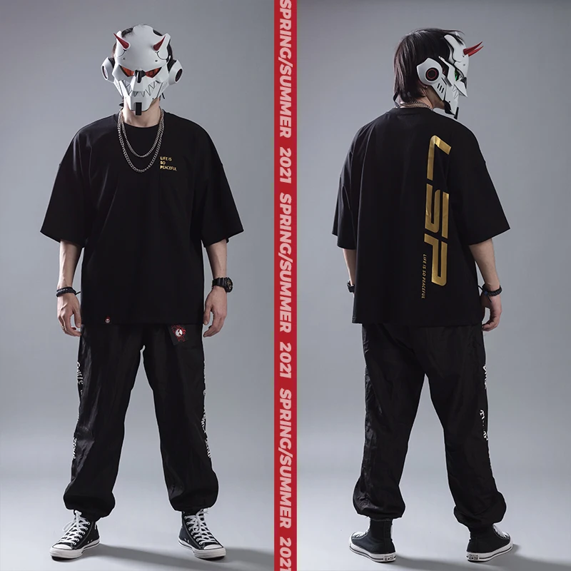 

New Fashion Anime Cartoon T Shirt Short Sleeve Men Summer Casual Top T-shirt Otaku Manga Printed Tee Streewear Loose Cotton