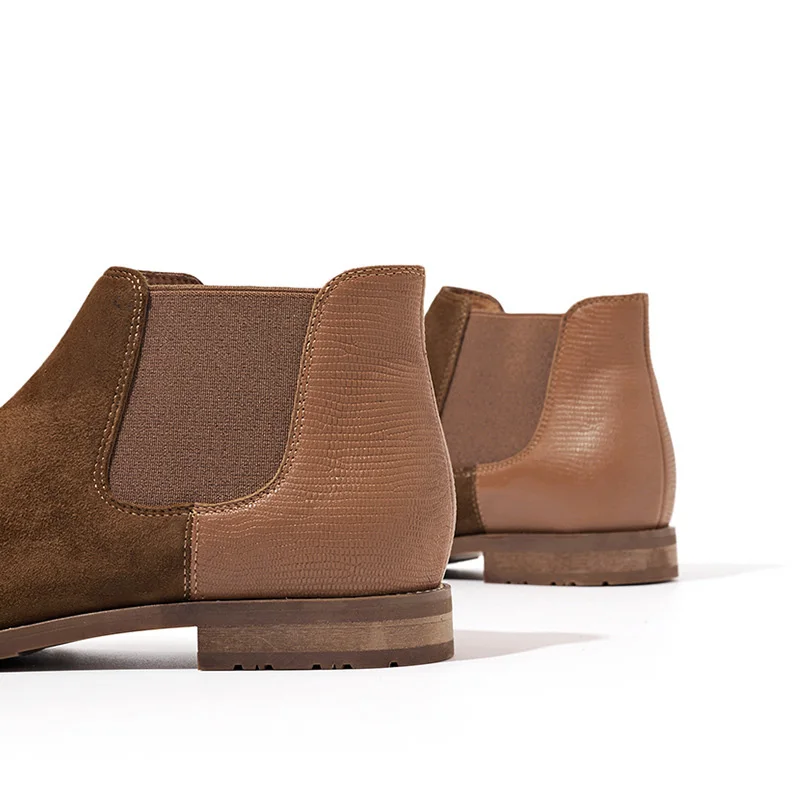 

2020 New Women Chelsea Boots Winter Warm Boots Genuine Real Leather Women's Ankle Boots Shoes Short Boots Woman 35-40