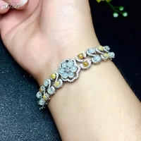 kjjeaxcmy jewelry 925 sterling silver natural jade gemstone girls bracelet new luxury rectangular geometry support detection