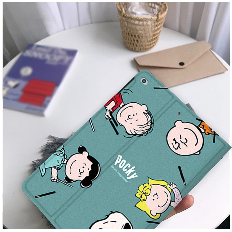 Чехол для iPad 10,2 7-го поколения, чехол для планшета из искусственной кожи, чехол для iPad 9,7 5th 6th Air 1 Air 2 Mini 123 Funda