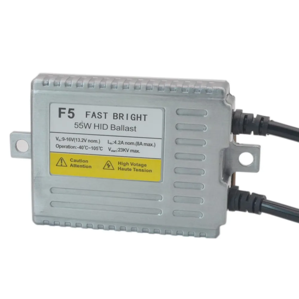 1 шт. AC 55W Быстрый Яркий HID балласт блоки электронный зажигания для ксеноновый