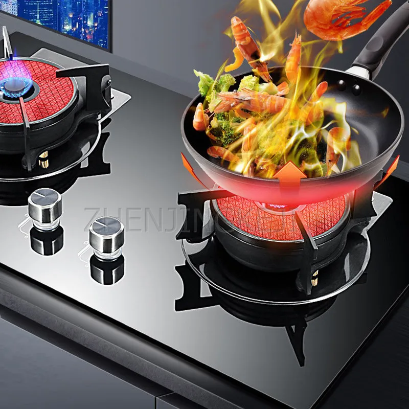 

Home Infrared Gas Stoves Fierce Fire Energy Saving Environmental Potection Liquefied Gas Natural Gas Dual Stove Kitchen Cooker