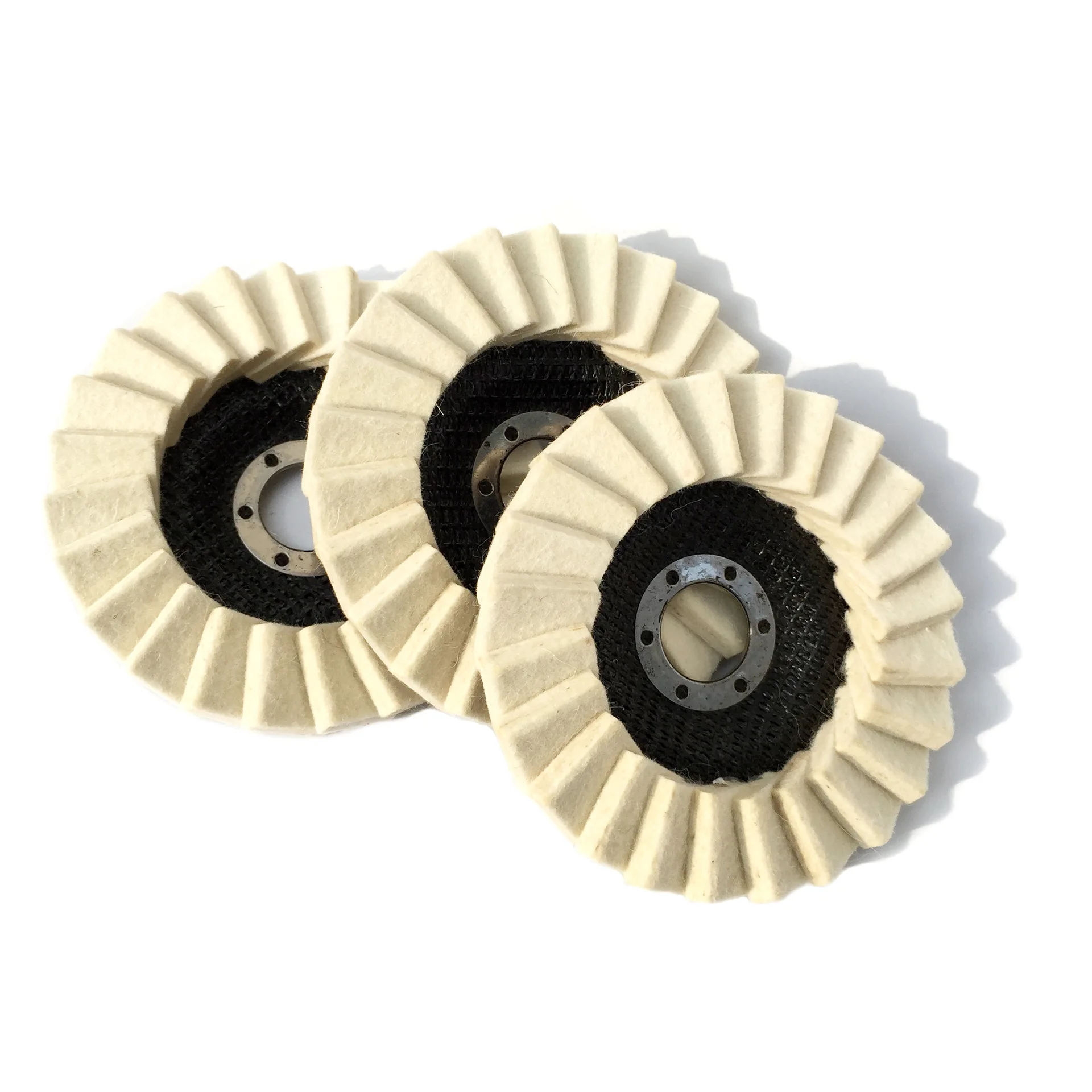 

1Pc/2Pcs/5Pcs 5Inch 125mm Round Polishing Wheel Felt Wool Buffing Polishers Pad Buffer Disc For Angle Grinder Polishing Discs