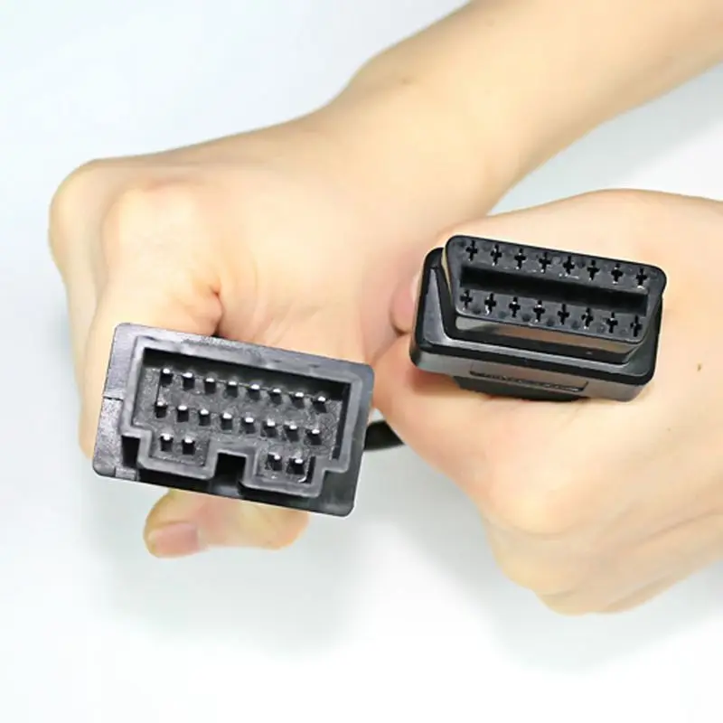 OBD 2 кабель для KIA 20 Pin до 16 OBD2 диагностический инструмент сканер Код считыватель