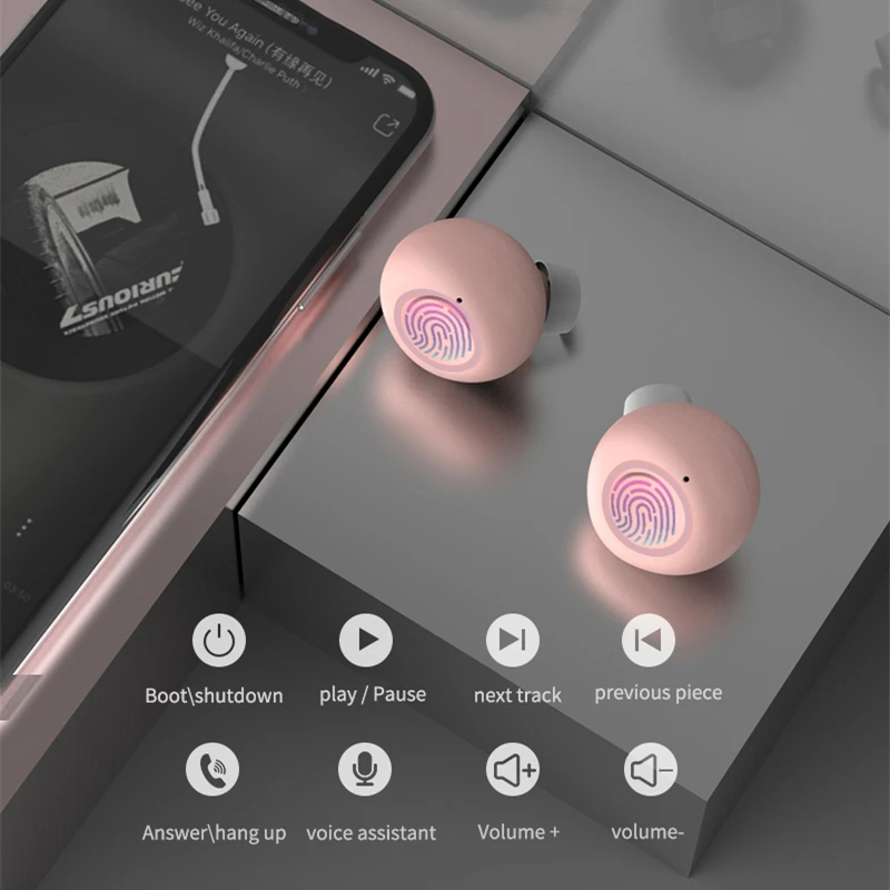 Bluetooth-наушники s10 беспроводные наушники с сенсорной кнопкой спортивные цветная