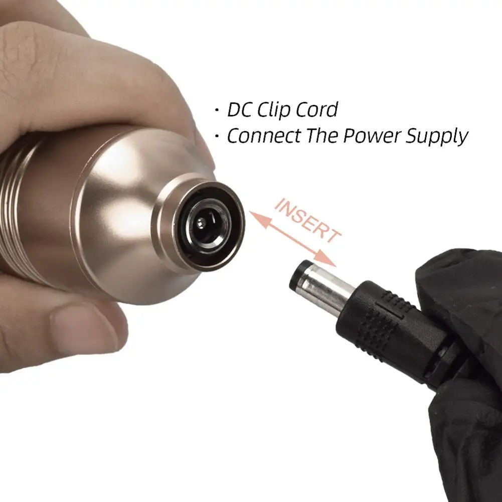 Машинка для татуировки с двумя кольцами ручка шестигранная машинка инструмент