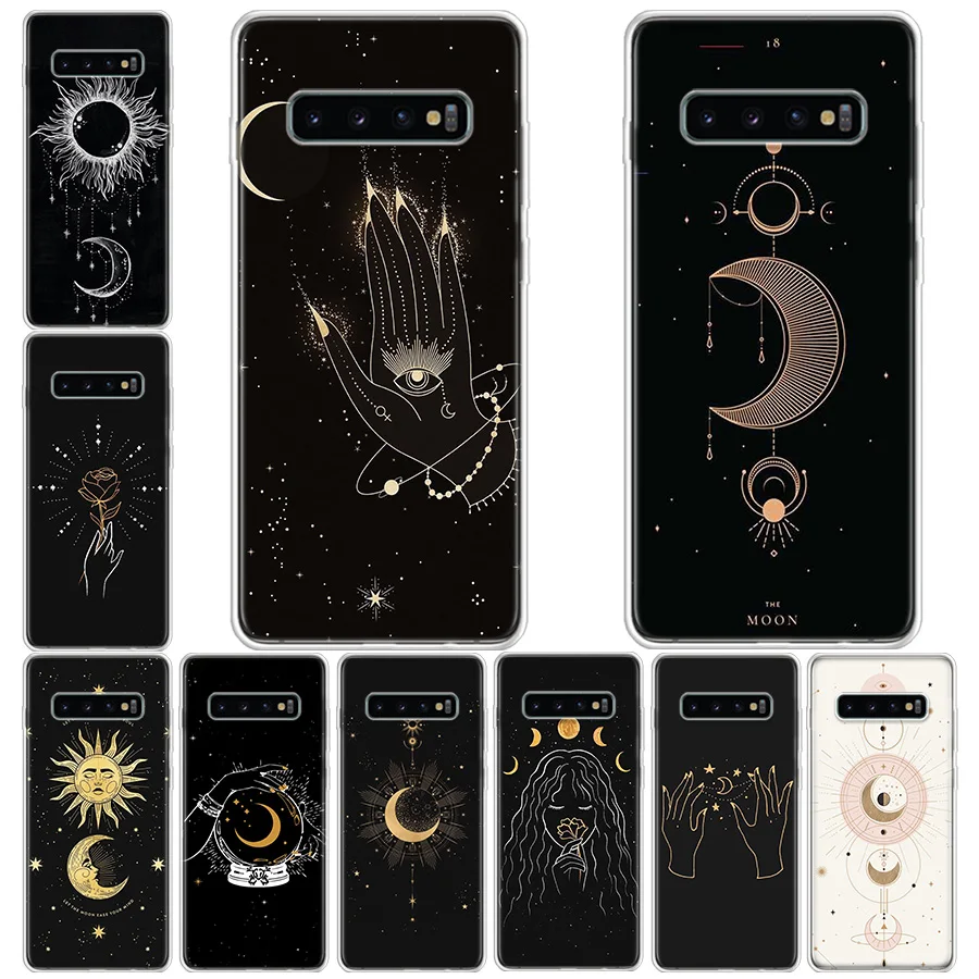 

Witches moon Tarot Mystery Totem Phone Case For Galaxy A71 A51 5G A41 A31 A21S A11 A01 A70 A50 A40 A30 A20E A10 Samsung A9 A8 Pl
