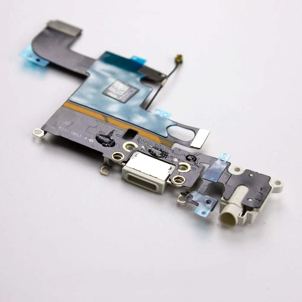 1 шт., зарядное устройство для мобильного телефона, шлейфы, USB док-разъем, Замена для iPhone 5, 5c, 5S, 6, 6 Plus, 6s, 6s Plus, 7, 7 Plus, 8, 8 Plus, XS