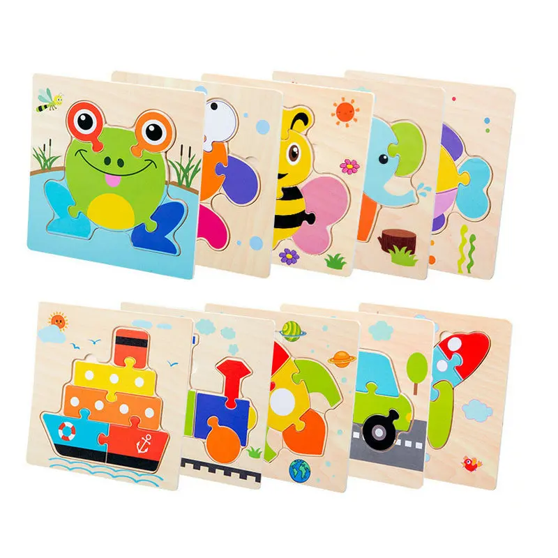 Пазл детский деревянный 3D острые развивающие | Игрушки и хобби