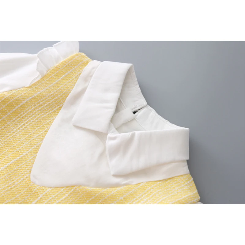 Новое корейское платье для маленьких девочек vestido Infantil/платье пачка принцессы с