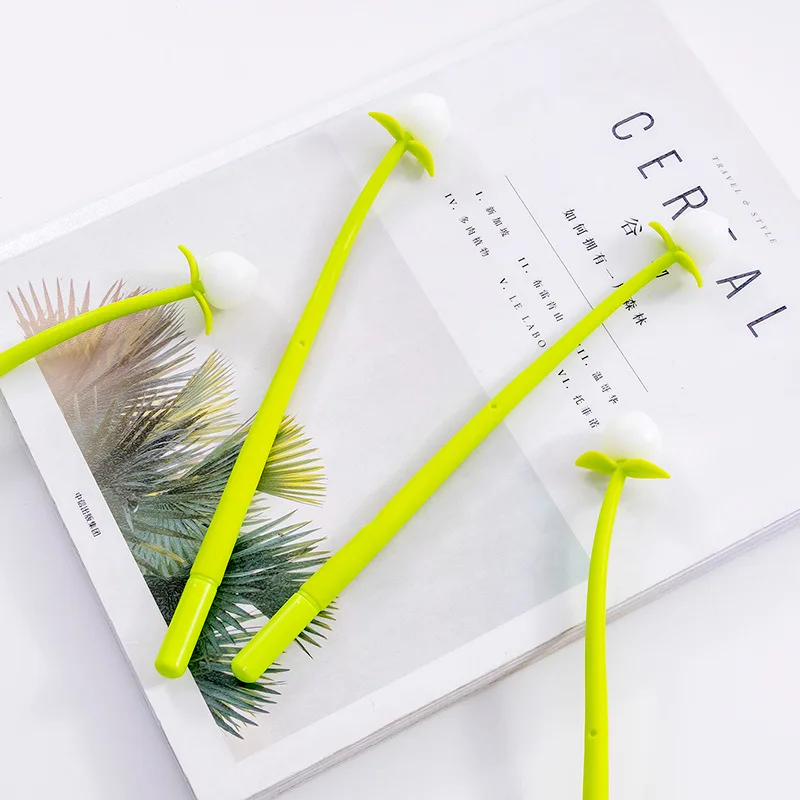 2 шт. новый волшебный персик Солнечный свет Dis цвет ation нейтральная ручка черный 0 5