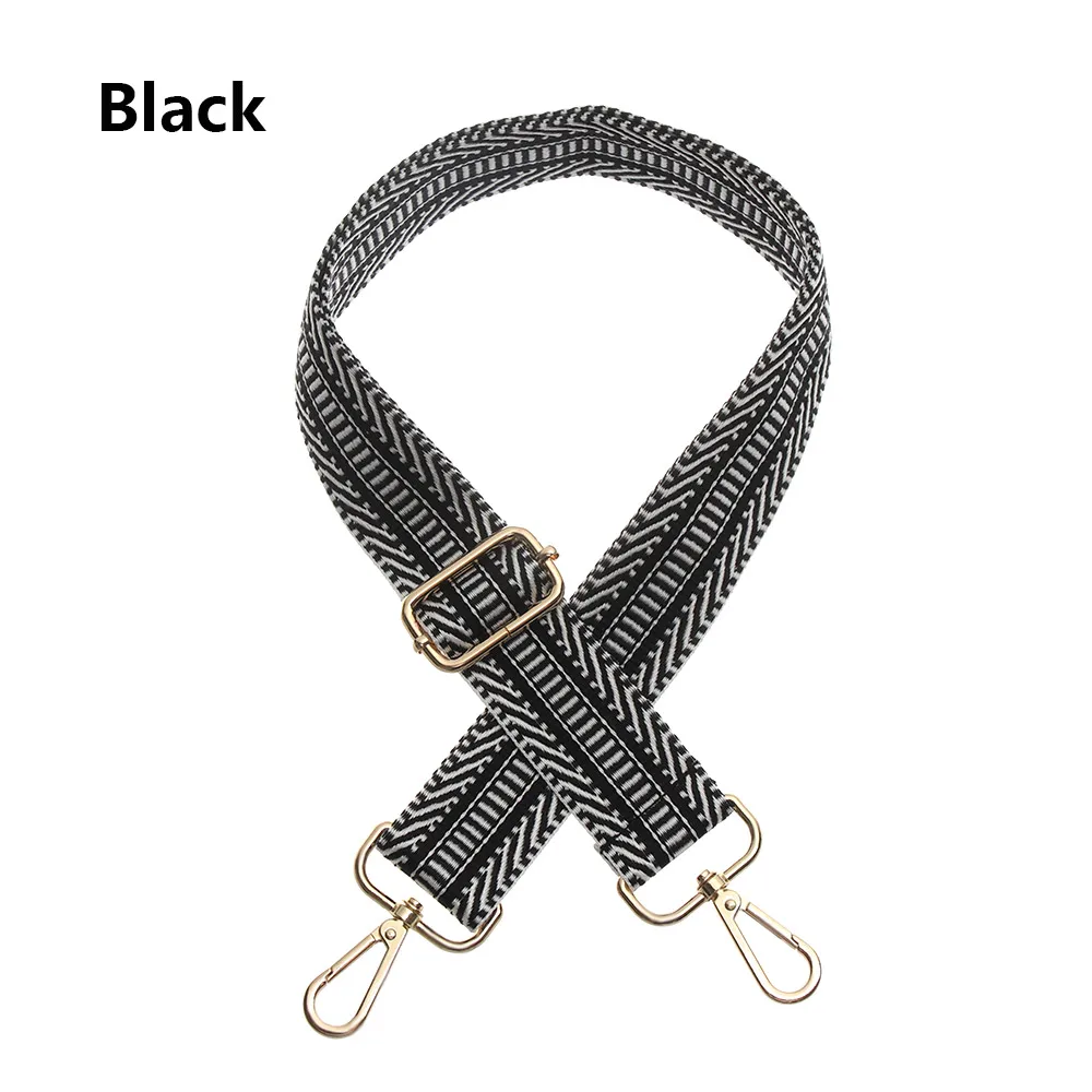 style1-1 Женские цветные нейлоновые сумки, ремешки для сумок, радужная Регулируемая Вешалка на плечо, ремень для сумок, декоративная цепочка, аксессуары для сумок - Цвет: style1-1