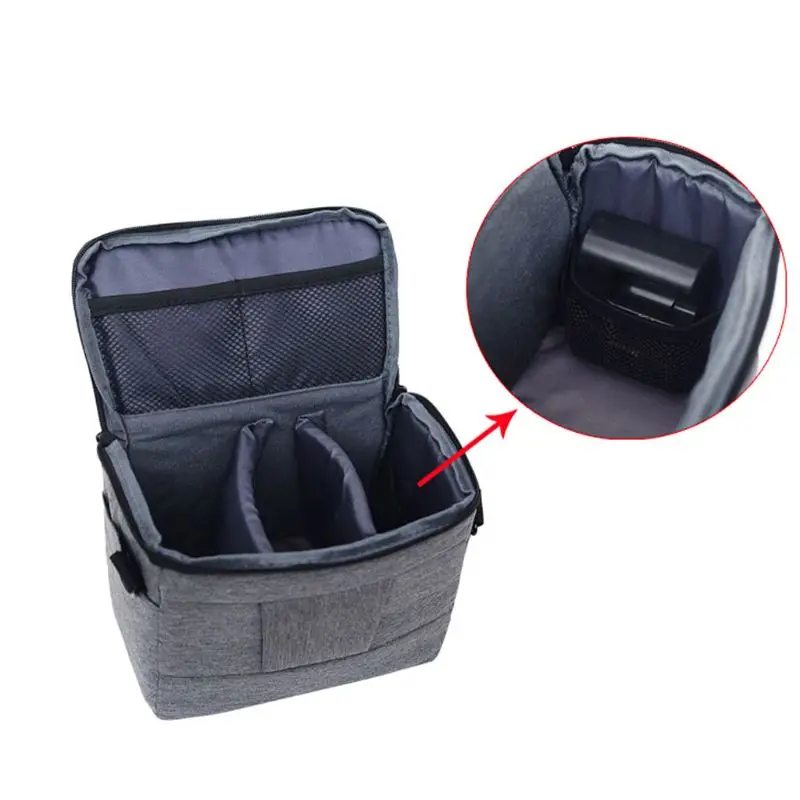 

Camera Backpack Durable Polyester Shoulder Crossbody Bag Waterproof Photography Photo Carrying Case for Canon Nikon DSLR Camera