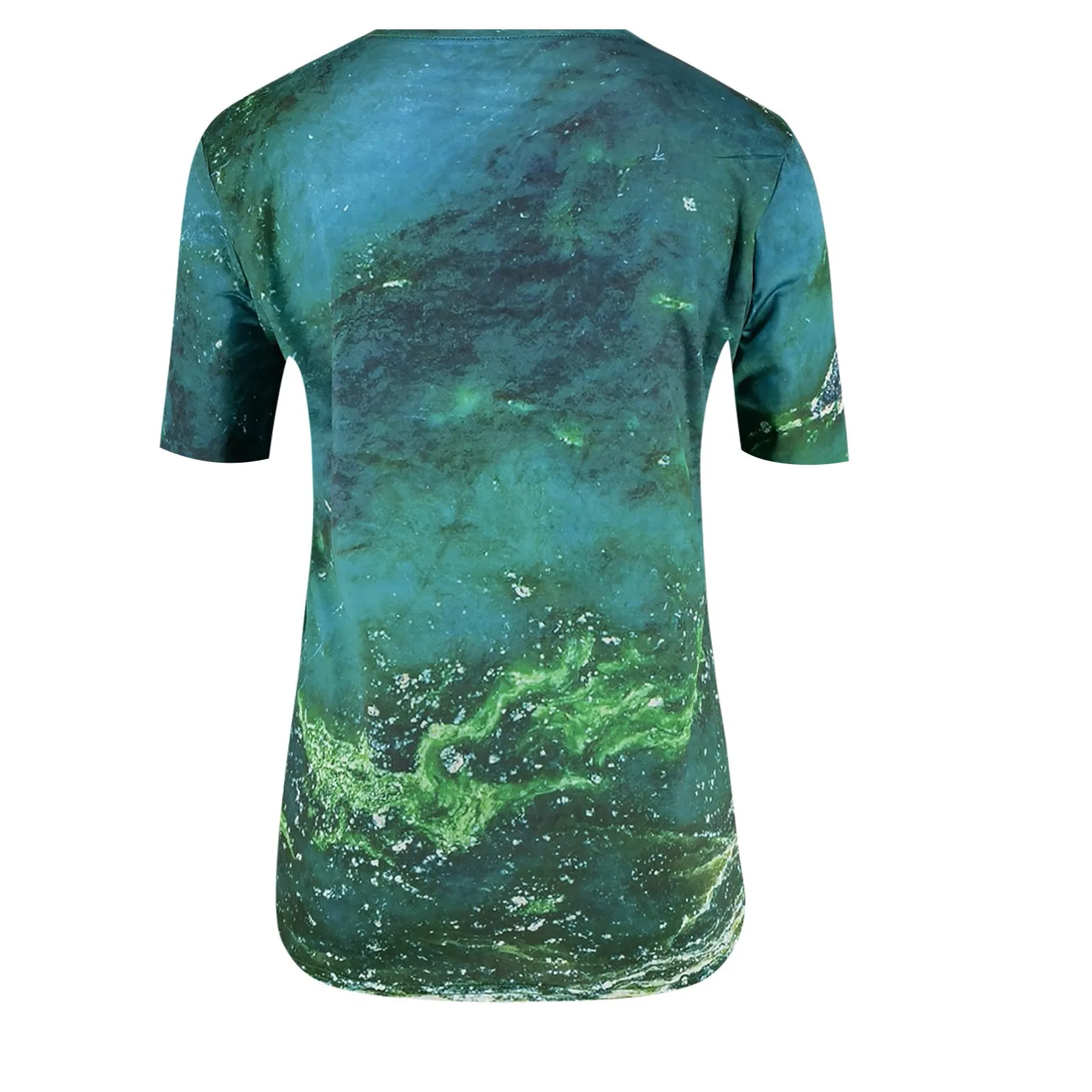 

Women Oversize T-shirt Summer Casual Short Sleeve O-neck Vintage Texture Print Blouse Tops Ladies Loose T Shirt#35