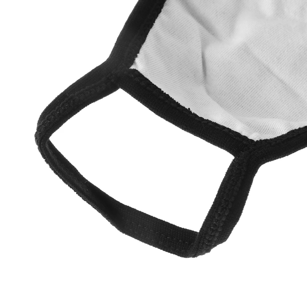 

In Stock! 1PC Fashion Black Unisex Cotton Mouth Mask Reusable Breathable Mouth Respirator Dustproof Protective Face Cover