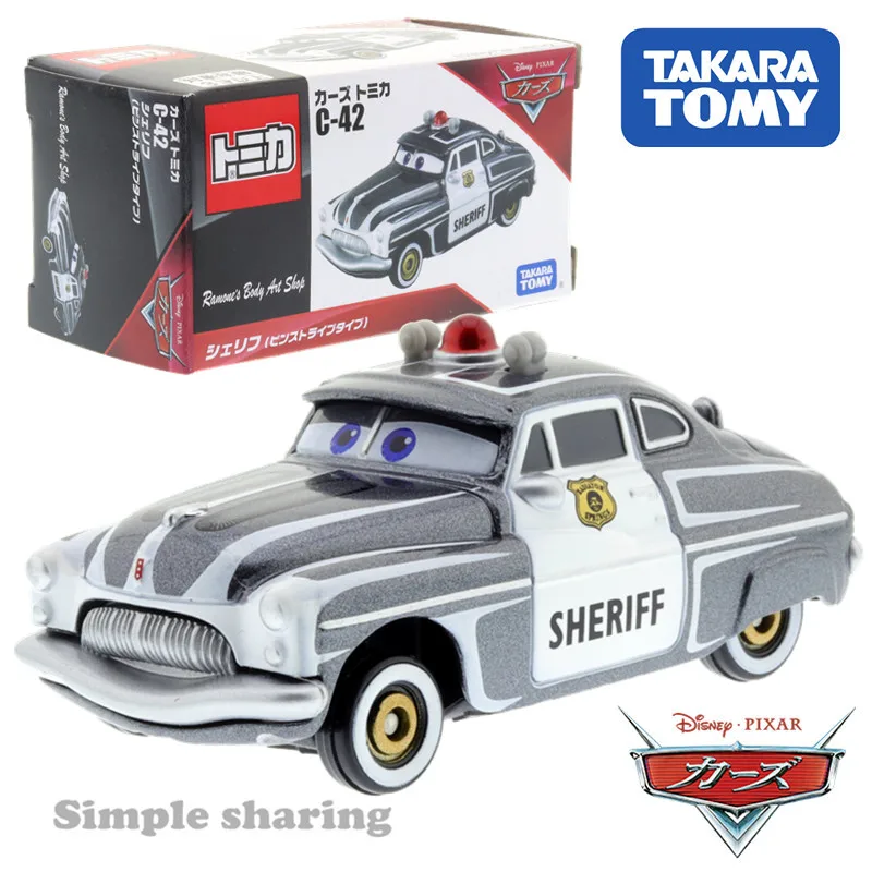 Takara Tomy Tomica Disney Тачки C 42 Шериф (в тонкую полоску Тип) детское нижнее белье с