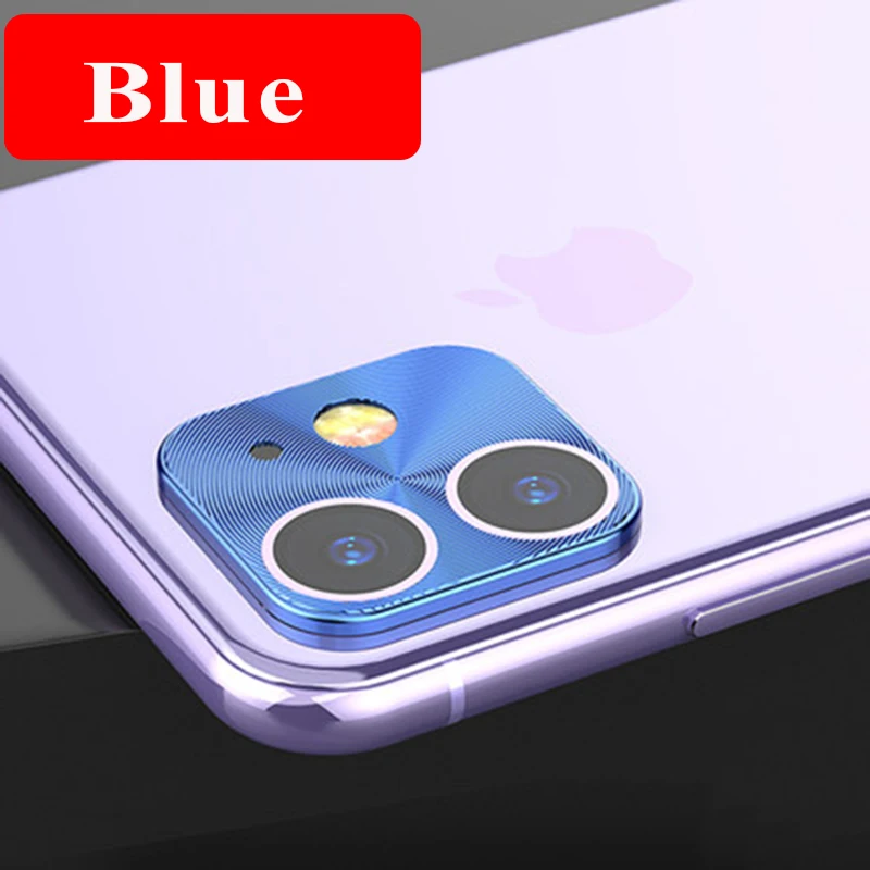 Защита для объектива камеры кольцо на iPhone 11 Pro закаленное стекло для iPhone 11Pro MAX телефон металлический сплав Телефон задняя защита