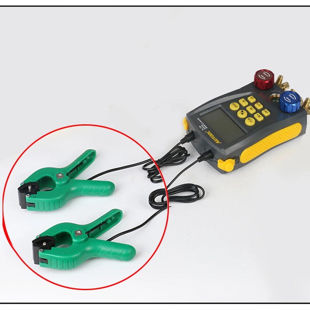 2 шт. интеллектуальные электронные хладагенты плюс хладагент Таблица контроля