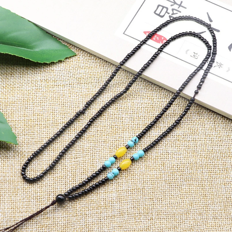 2021 Women Sweet Little Daisy Acrylic Flowers Boho Beaded Clavicle Female Necklaces for Girls Jewelry Korean Japan | Украшения и