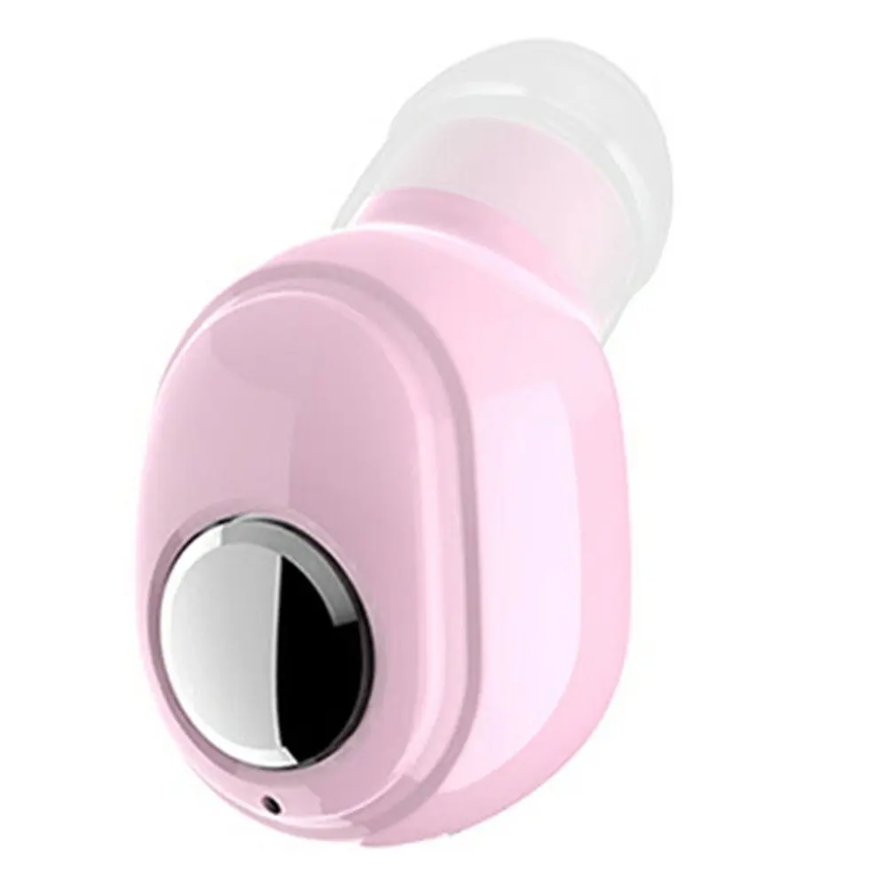 Pink L16mini беспроводные Bluetooth наушники спортивные беспроводные наушники стерео магнитные одиночные стерео наушники-вкладыши беспроводные наушники - Цвет: Pink