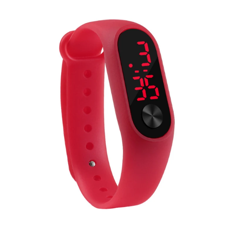 

New Children's Watches Kids LED Digital Sport Watch for Boys Girls Men Women Electronic Silicone Bracelet Wrist Watch Reloj Nino