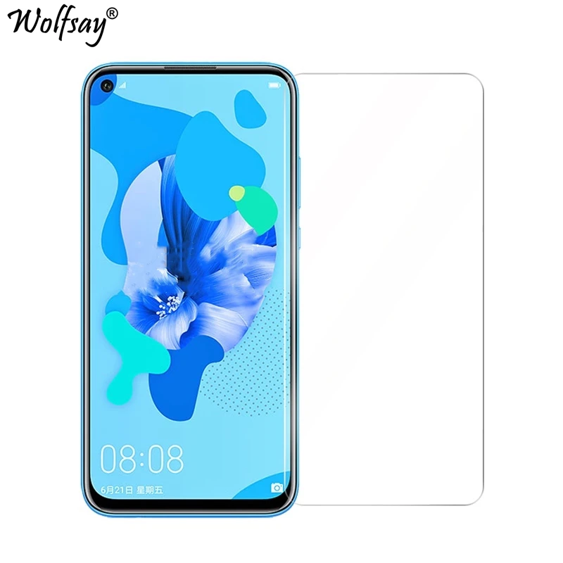 Protector de pantalla de vidrio templado para Huawei Mate 30 Lite, vidrio templado para Huawei Mate 30 Lite 9H, 2 unidades-0