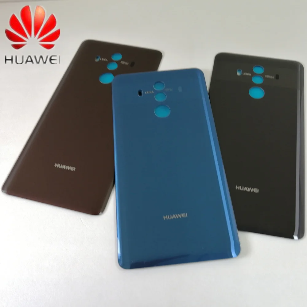 Оригинальный стеклянный чехол для аккумулятора HUAWEI Mate 10 Pro 6 0 дюйма Сменный Чехол