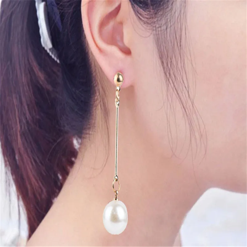 Оптовая продажа высокое качество новинка 2017 имитация жемчуга серьги ювелирные