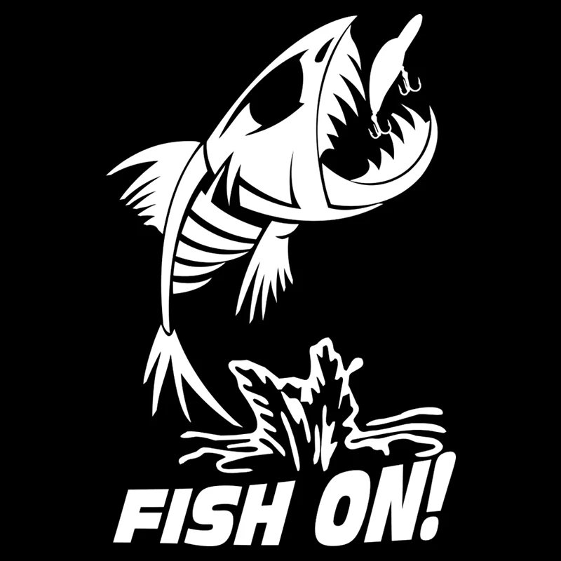 

30652# наклейки на авто рыбная кость на рыбалке водонепроницаемые наклейки на машину наклейка для авто автонаклейка стикер этикеты винила наклейки стайлинга автомобилей украшения на бампере автомобиля