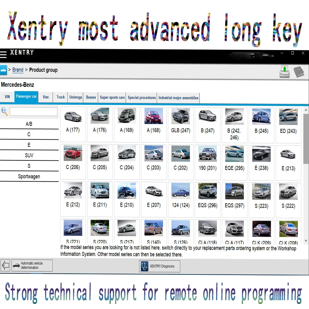 Последняя версия диагностики XENTRY 03/2021 C4 KIT2-3 VCI passthstreet и eCOM профессиональное