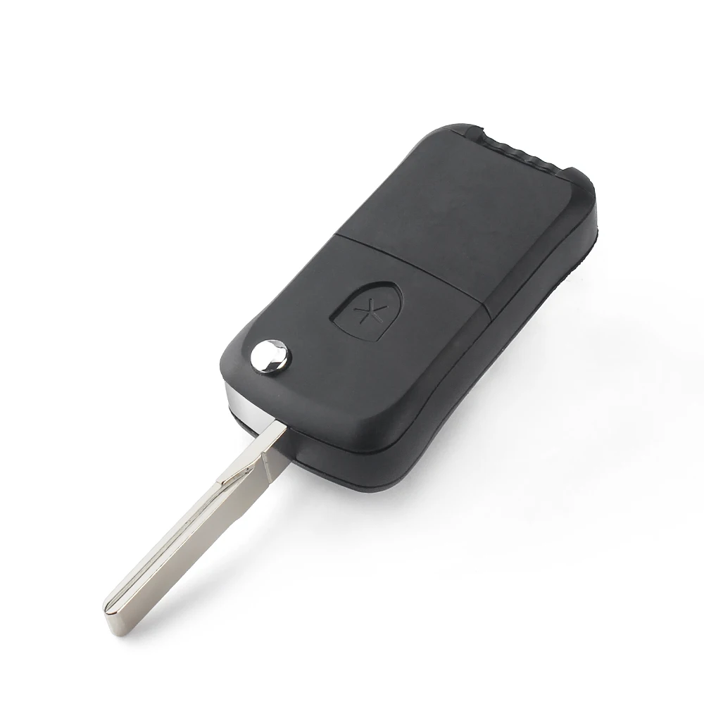 KEYYOU сменный дистанционный раскладной чехол для автомобильного ключа с 3 кнопками