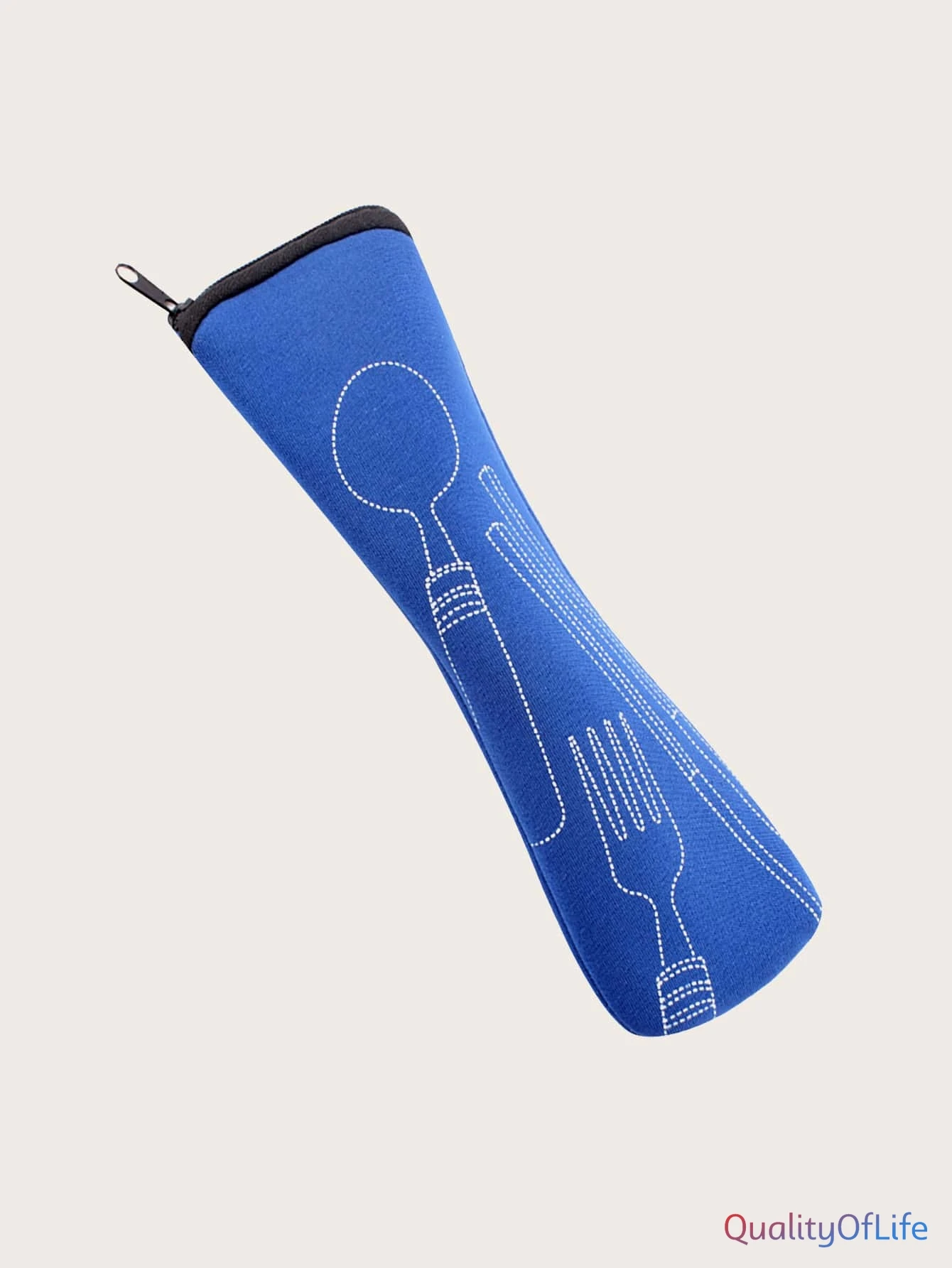

Portable Cutlery Storage Bag one-size Blue Travel & To-Go Food Containers Cotton&LinenLunch Bags
