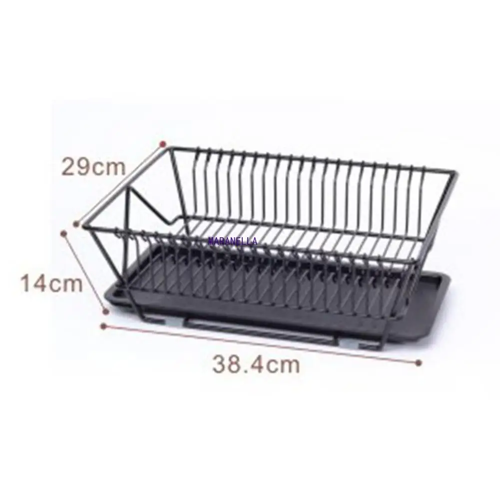 

Kitchen Tableware Drain Bowl Rack Large Capacity Dish Drain Basket