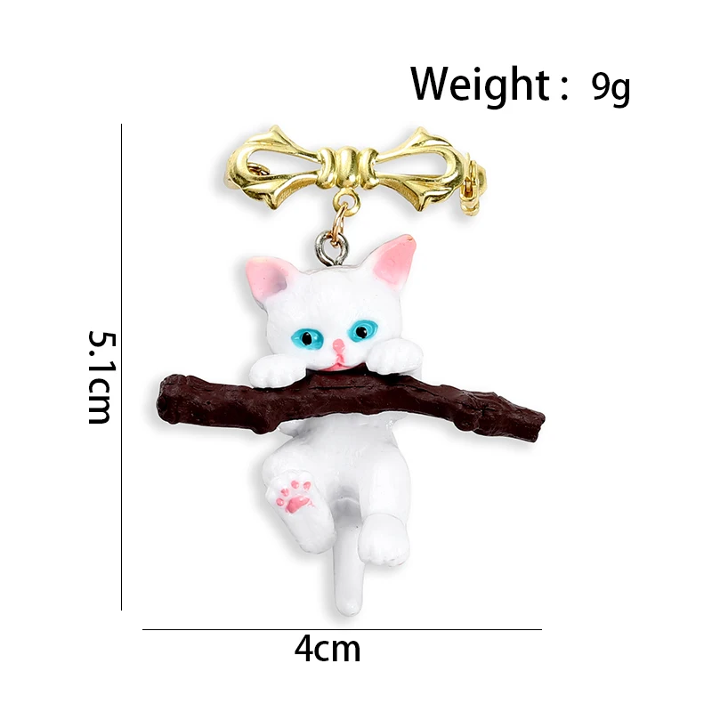

Cute Pendant Animal Corsage Brooches Custom Pink Cat Brooches For Coat Lapel Backpack Pendant Jewelry Birthday Gift For Children
