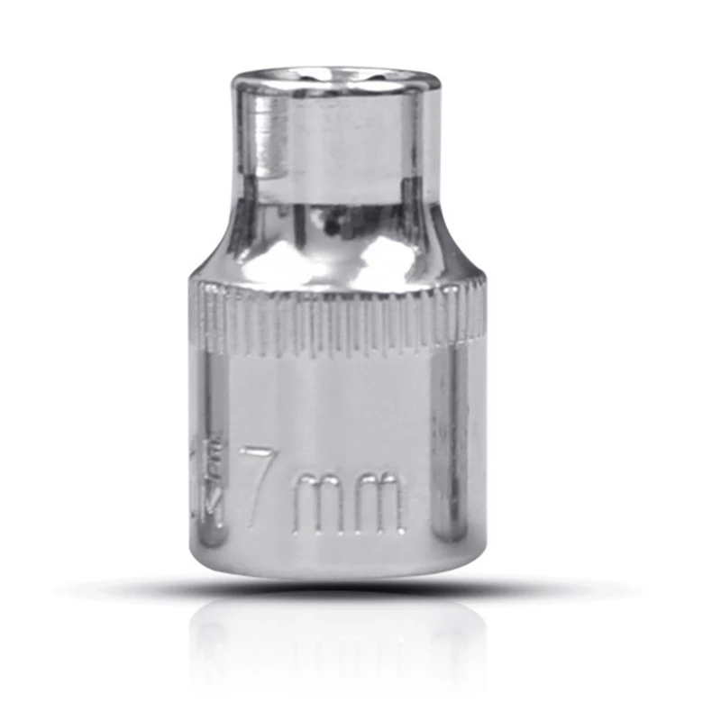 

Chromium Finish Made of Metal Easy to Store Drive Standard Impact Socket Set
