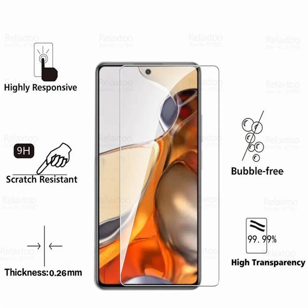 4 в 1 закаленное стекло для камеры Xiaomi 11 T Pro Xaomi Xiomi Mi Mi11T 11TPro T11 защита экрана