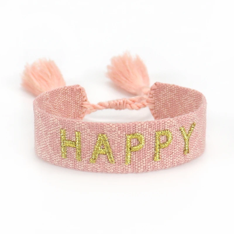 

2021 Female Bracelet Hand-Woven Cotton Embroidery Tassel Accessories The Charm of Women's Jewelry