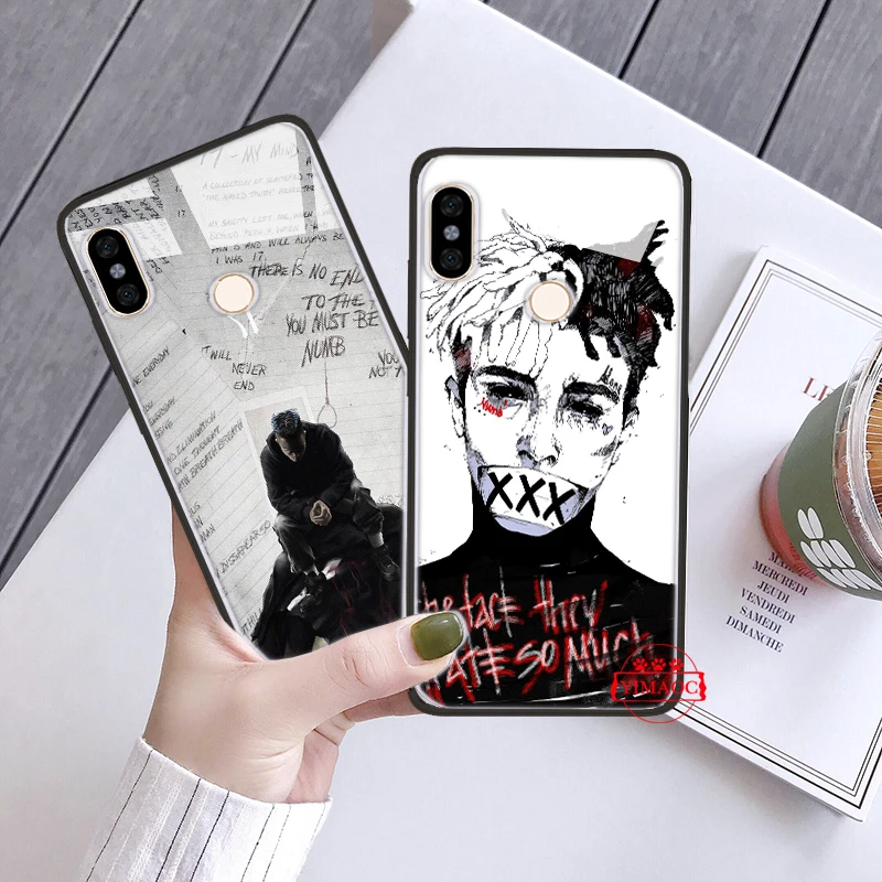 Hip-hop XXX Tenta Cion Cute Glass Case for Xiaomi 8 Lite 9 A1 A2 5X 6X F1 Redmi 4X 6A Note 5 6 7 Pro |