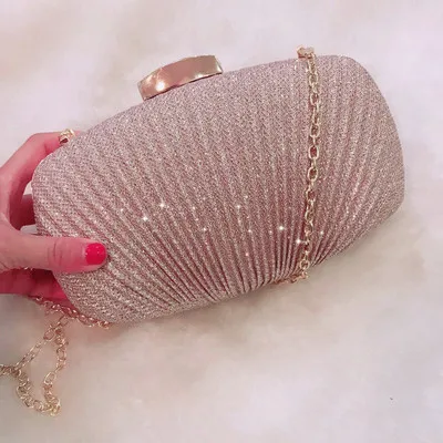 Light Gold L Женские вечерние сумки-клатчи с металлическим дизайном, маленькие вечерние сумочки, сумочки, сумочки для свадьбы - Цвет: Light Gold L