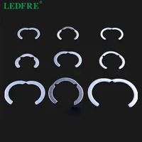 ledfre 100pcs circlip for stainless steel for corrugated tube plumbing bathroom accessories lf18003 100