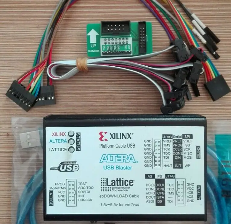 Бесплатная доставка Xilinx загрузка линии ALTERA LATTICE3 1USB новая программа сжигания и